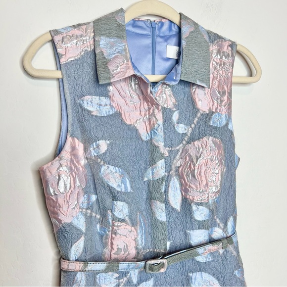 BADGLEY MISCHKA Darcy Maxi Dress in Dove. Size 6 - Picture 4 of 14